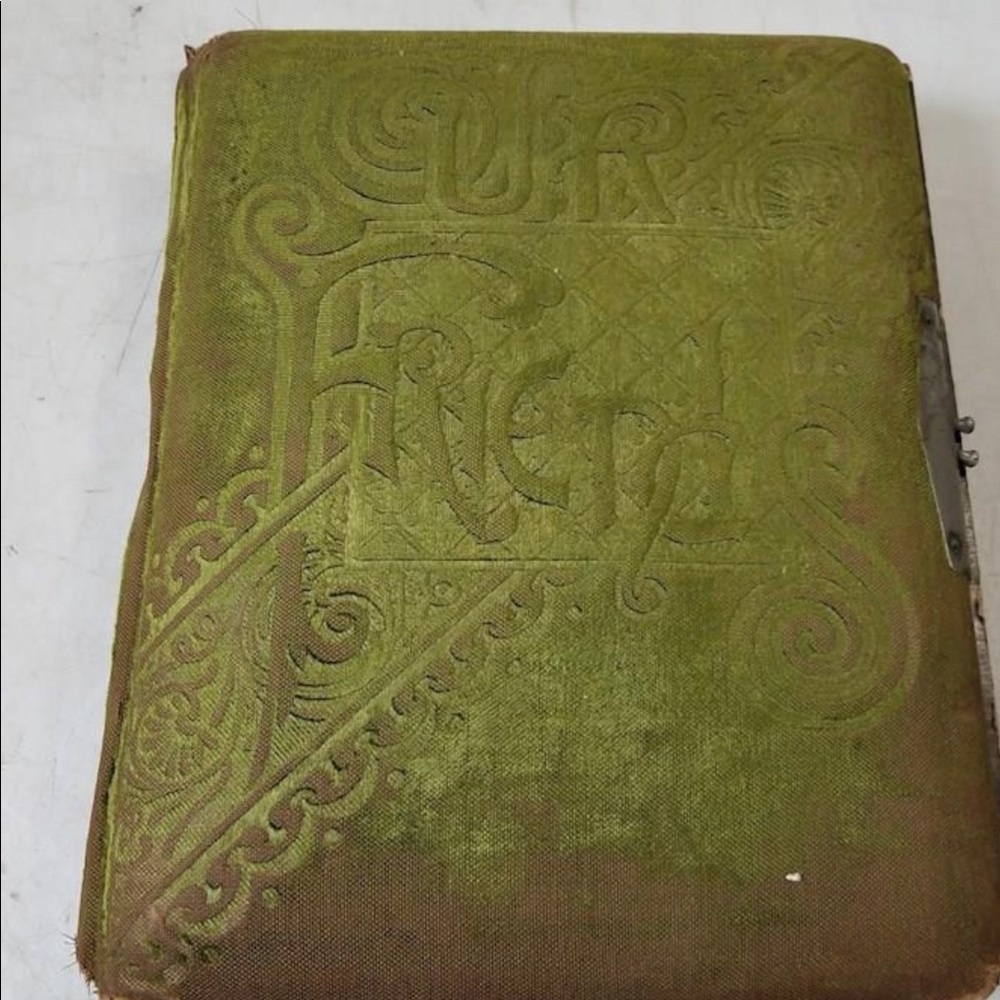 Antique Photo Album Late 1800’s To Early 1900’s